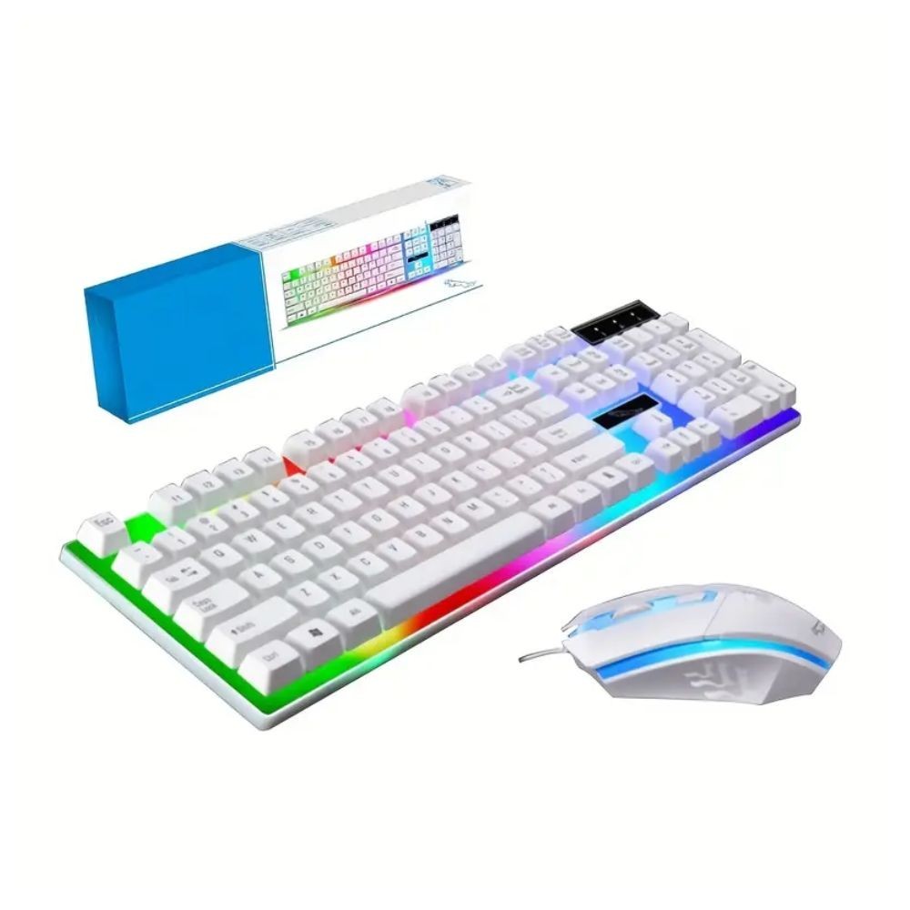 Keyboard Mouse Set Rainbow