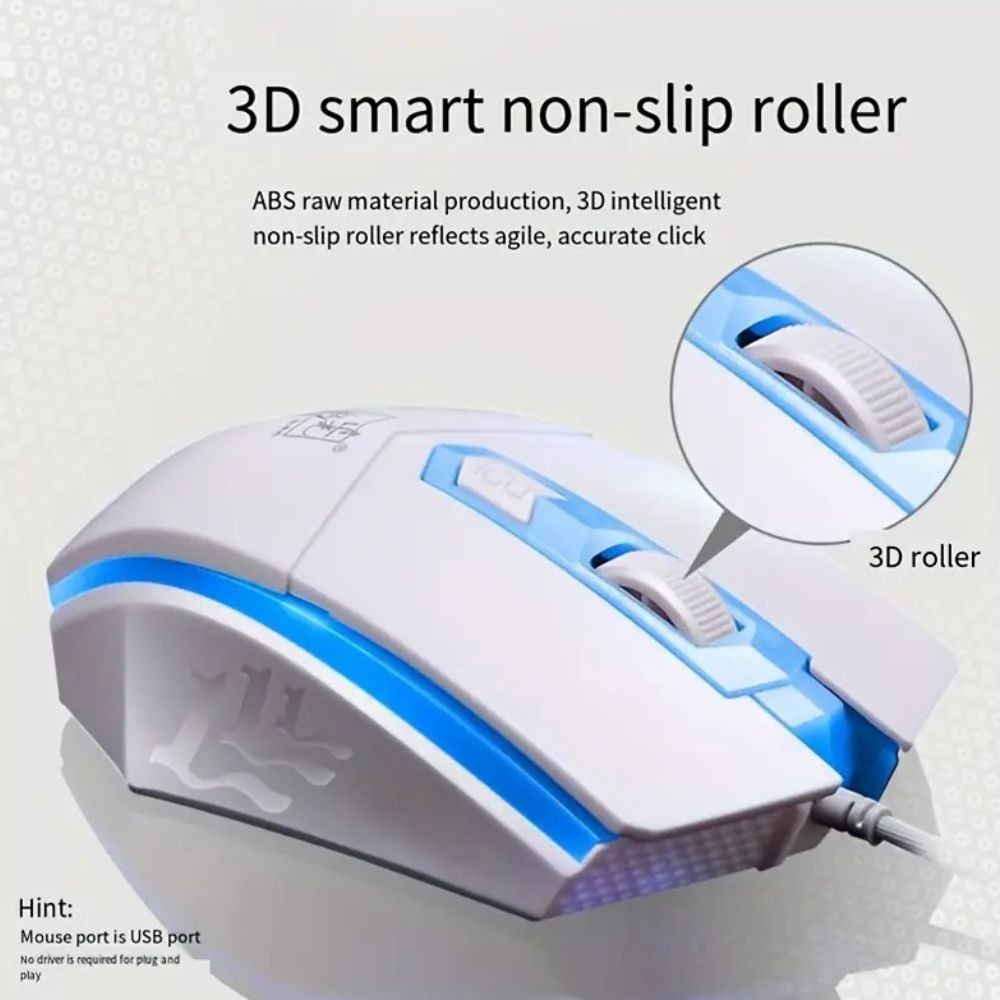 Keyboard Mouse Set Rainbow